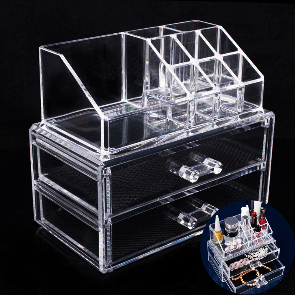 Transparent Acrylic Drawer Type Cosmetic Storage Box
