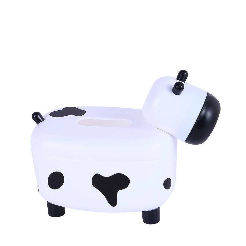 Multifunctional Calf Tissue Box With Toothpick Holder