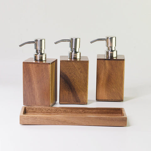 Simple Household Walnut Hand Sanitizer Bottling