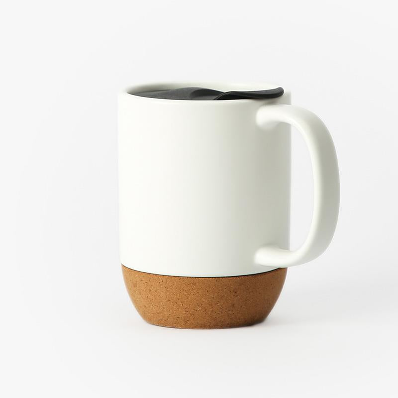 Coffee Cup Creative Mug With Cover Heat Insulation Office