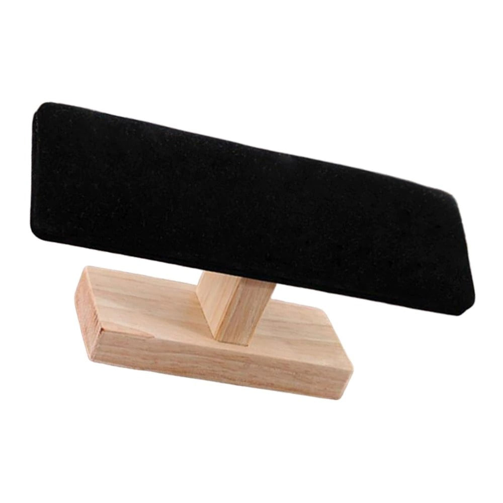 Rubber Wood Watch Bracelet Display Stand