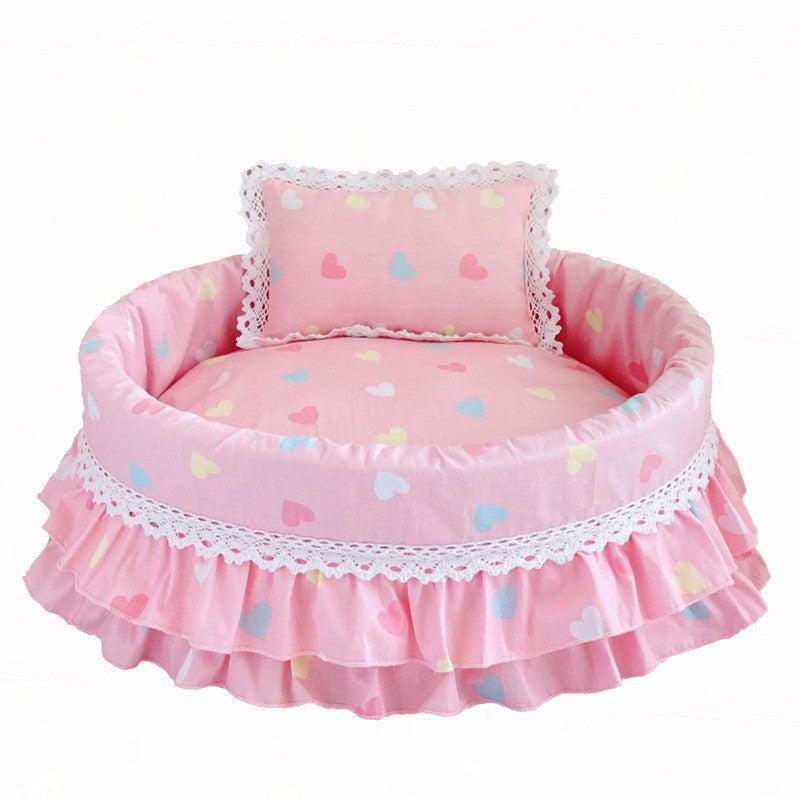 Princess Bed Removable And Washable Cute Pet Bed