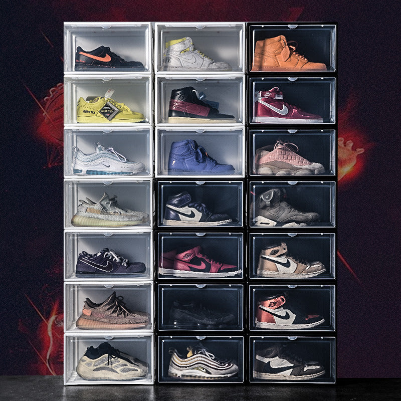 Dust-Proof And Moisture-Proof Transparent Shoe Box For Dormitory