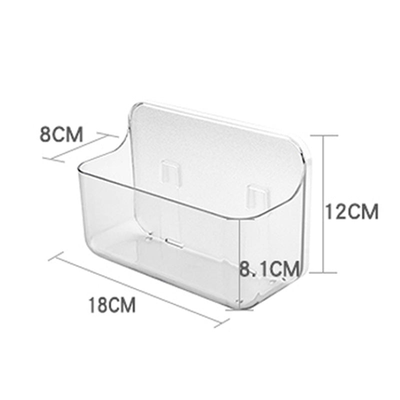 Kitchen And Bathroom Free Perforated Velcro Storage Box