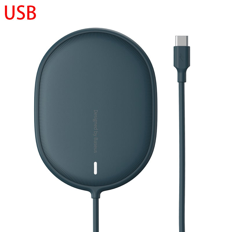 Compatible with , Wireless Charger For  Mobile Phone Mini Magnetic 15W Fast Charge