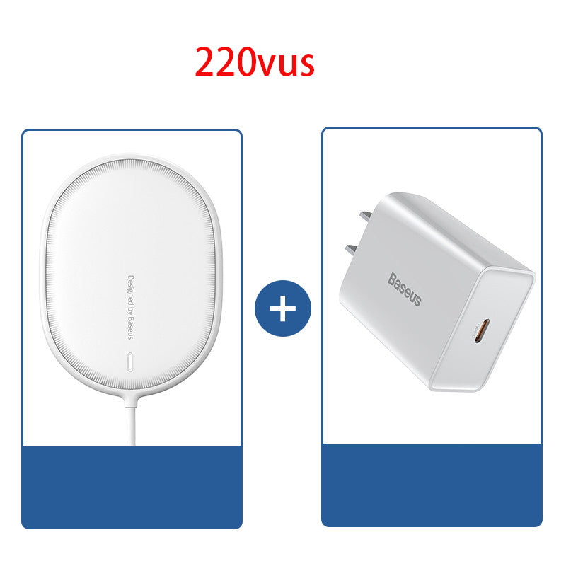 Compatible with , Wireless Charger For  Mobile Phone Mini Magnetic 15W Fast Charge