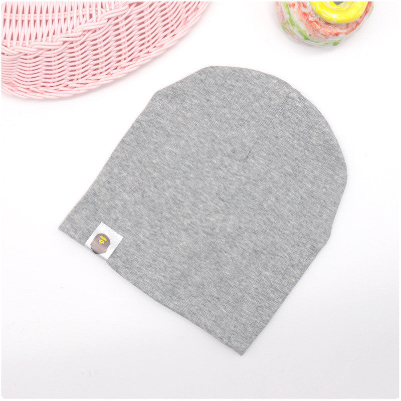 Cotton Knitted Thick Baby Hats Spring And Autumn Baby Hats