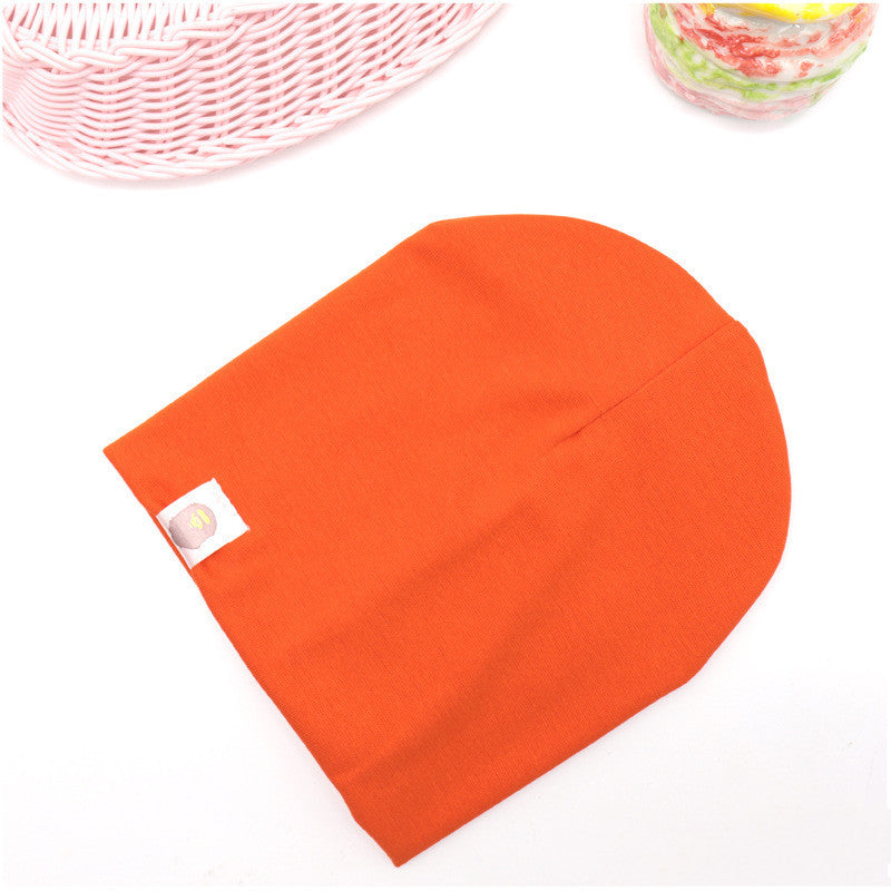 Cotton Knitted Thick Baby Hats Spring And Autumn Baby Hats