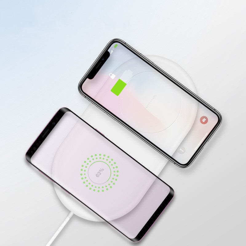 Mobile Phone Dual-charge Wireless Charger Supports Fast Charging Of Two Mobile Phones  Wireless Charger