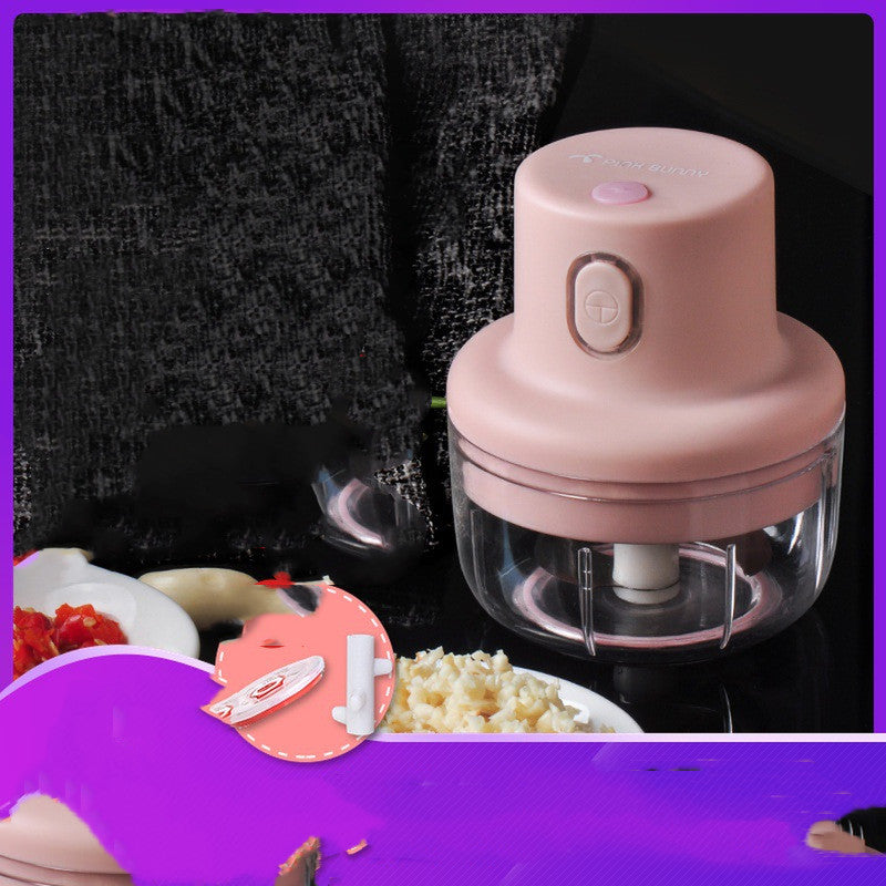 Electric Food Chopper - Handheld Garlic Chopper Wireless 250ml