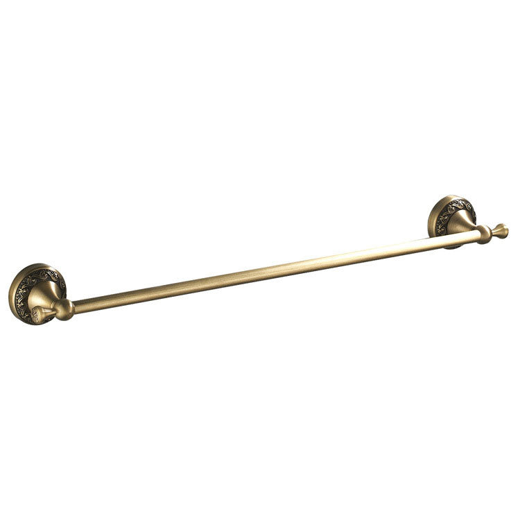 Towel Rack Bathroom Pendant Copper Material European Retro Antique Bathroom Towel Rack