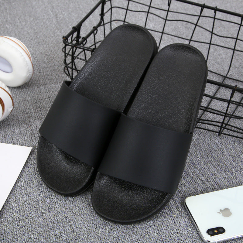 Men Summer foot ware Slippers. Fashion black & white Non-slip Slides Luxury Design.