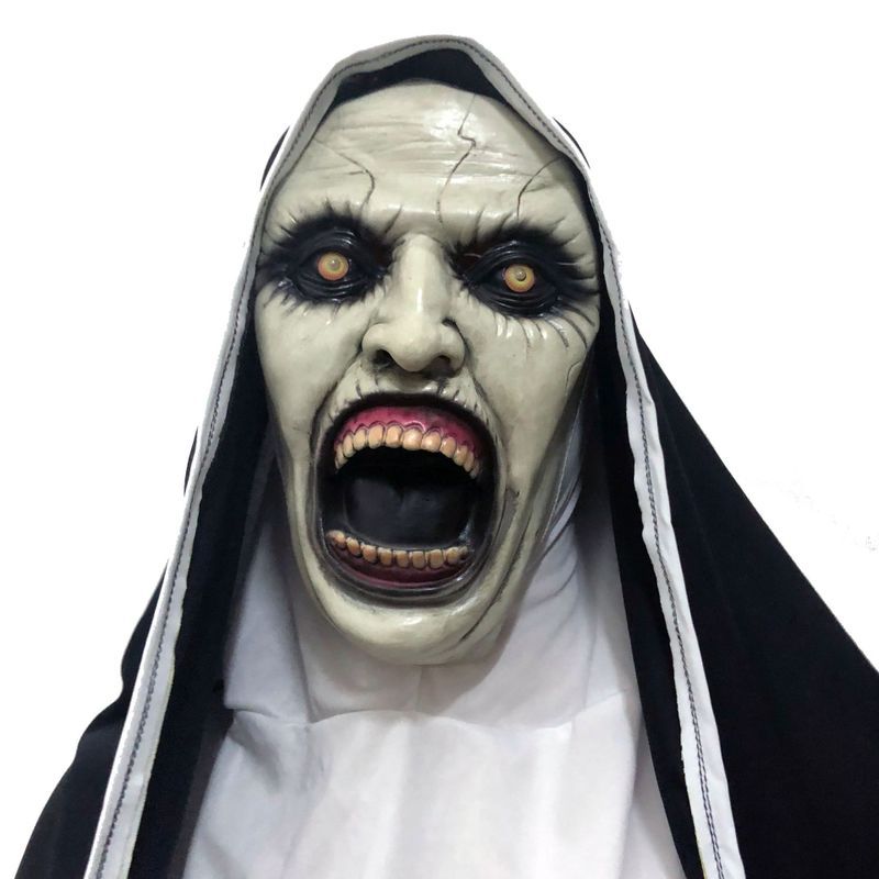 Halloween Scary Scary Nun Mask