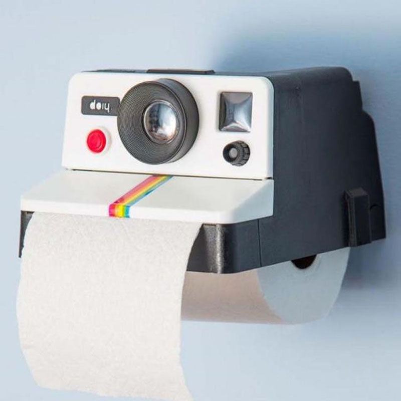 Household Retro Instagram Camera Paper Towel Box