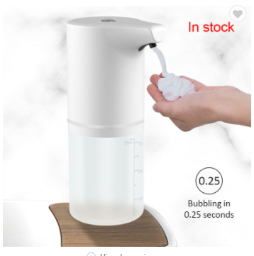 Press-free electric soap dispenser