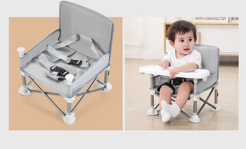 Children's Dining Chair Baby Table Foldable Portable
