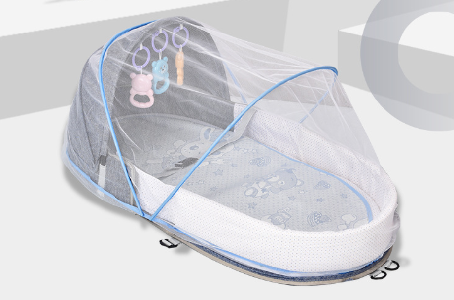 Portable Foldable Bionic Baby Anti-mosquito Isolation Bed