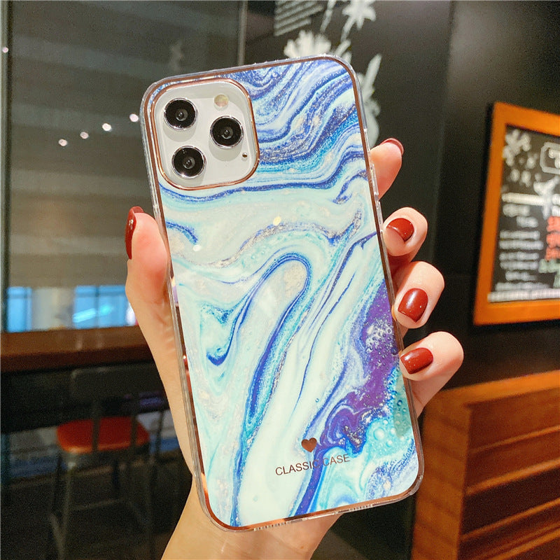 Marble mobile phone case