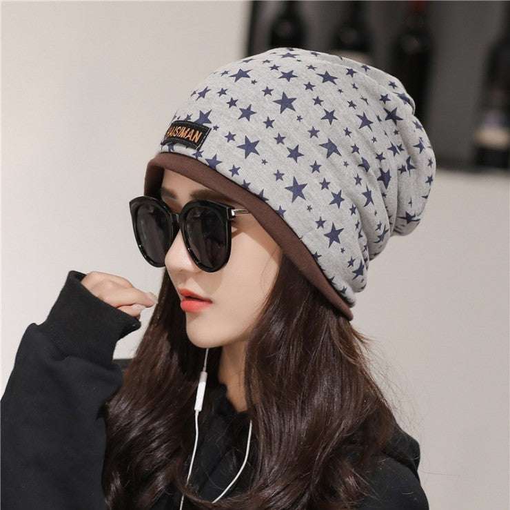 Comfortable and warm hood ladies hats