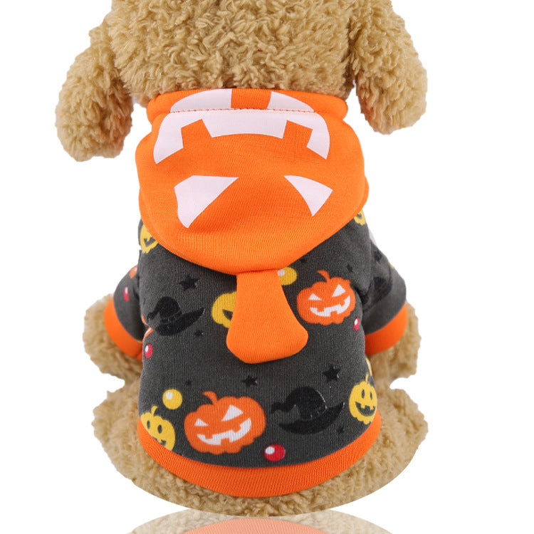 Halloween day funny pet clothes