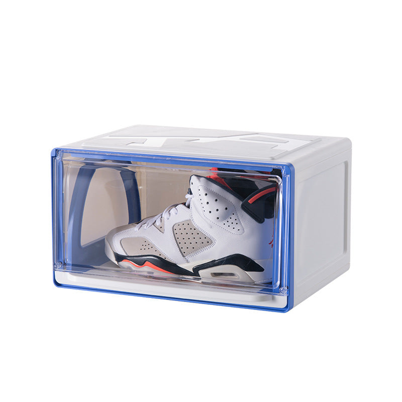 Transparent Plastic Thickened Basketball Shoes Dust Box Drawer Type