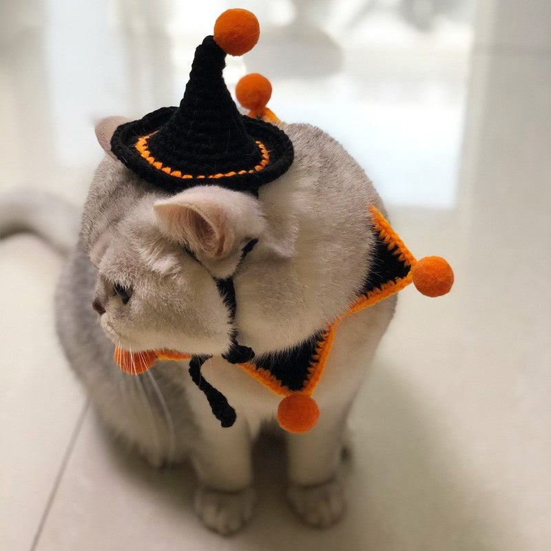 Halloween Pet Jewelry Hat Headgear