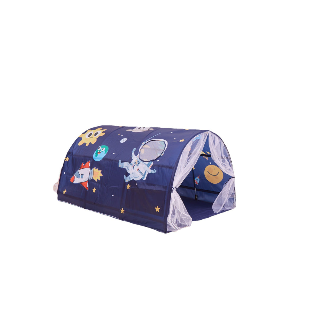 Indoor Blue Space Bed Baby Toy Small Tent