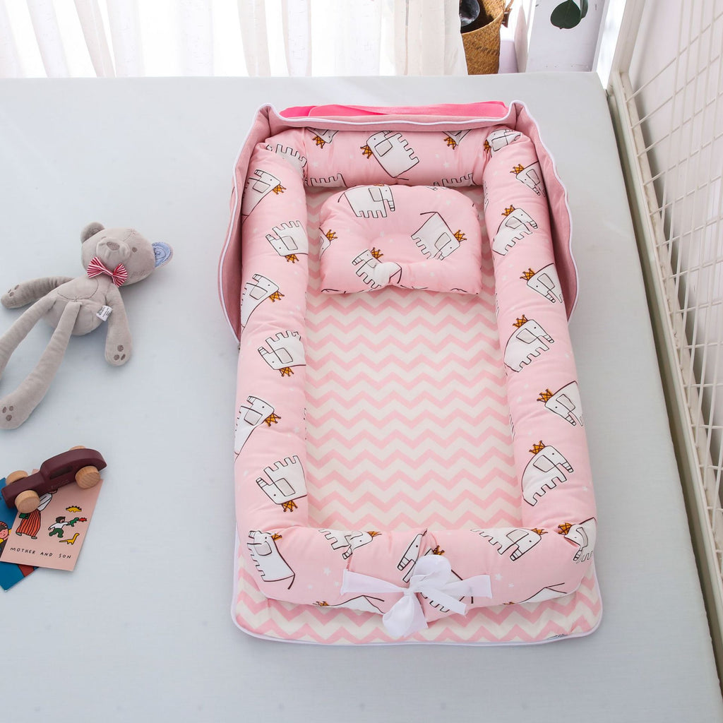 Cotton Portable Foldable Baby Bed