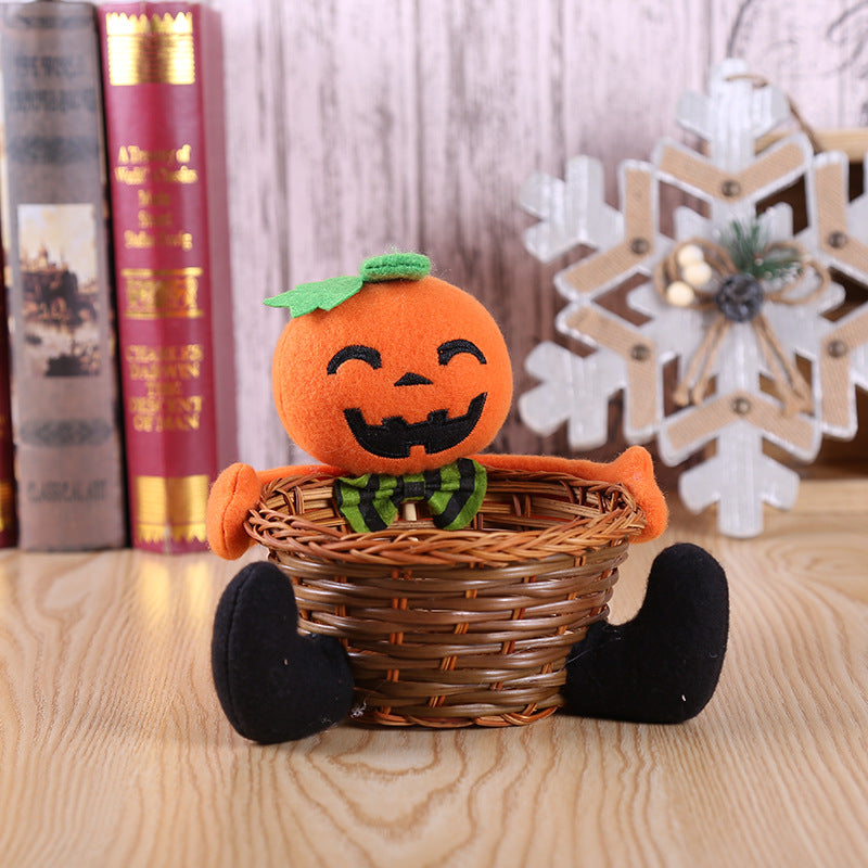 Halloween candy basket