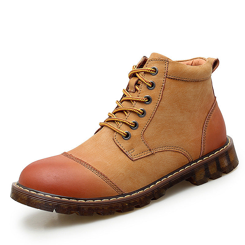 Men British Martin boots. Nice Classic looking. Very warm inside. Best material and fashion.