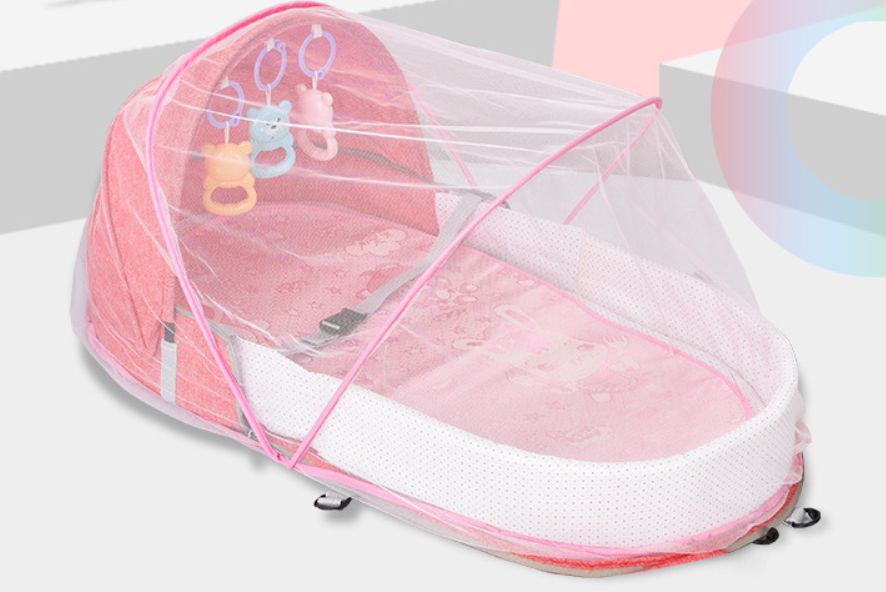 Portable Foldable Bionic Baby Anti-mosquito Isolation Bed