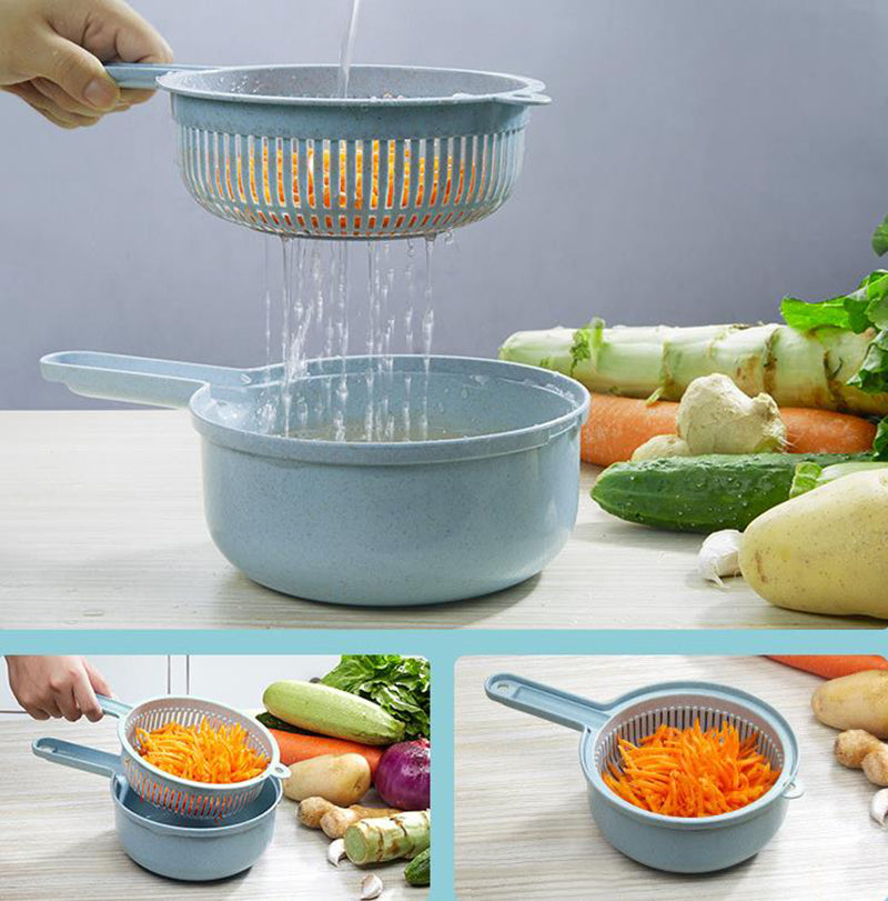 TheHomeFace 8 In 1 Multipurpose Vegetable Slicer ™