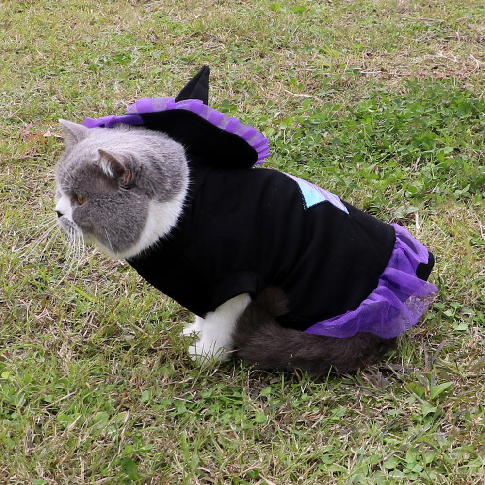 Pet Christmas Wizard Halloween Clothes dog Cat