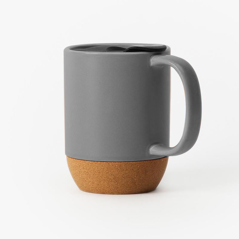 Coffee Cup Creative Mug With Cover Heat Insulation Office