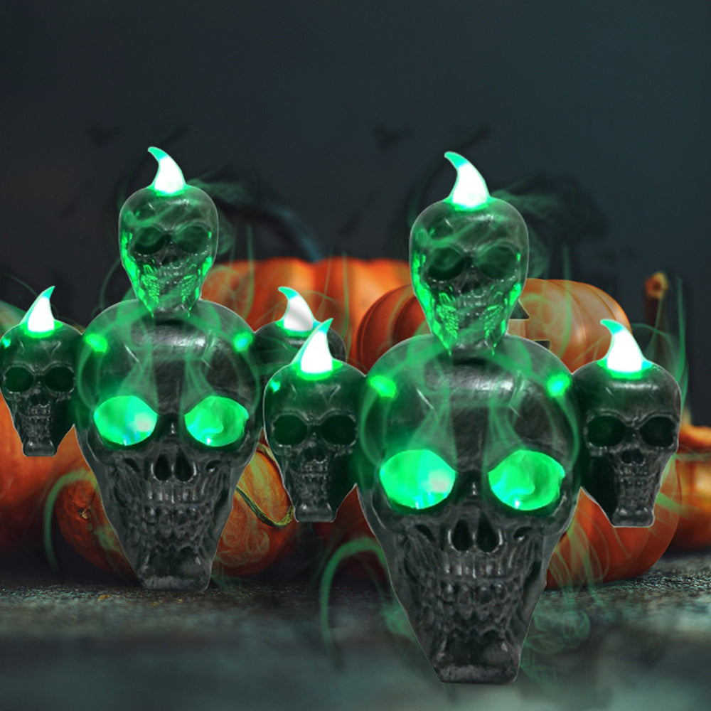 Halloween Skull with Lights.