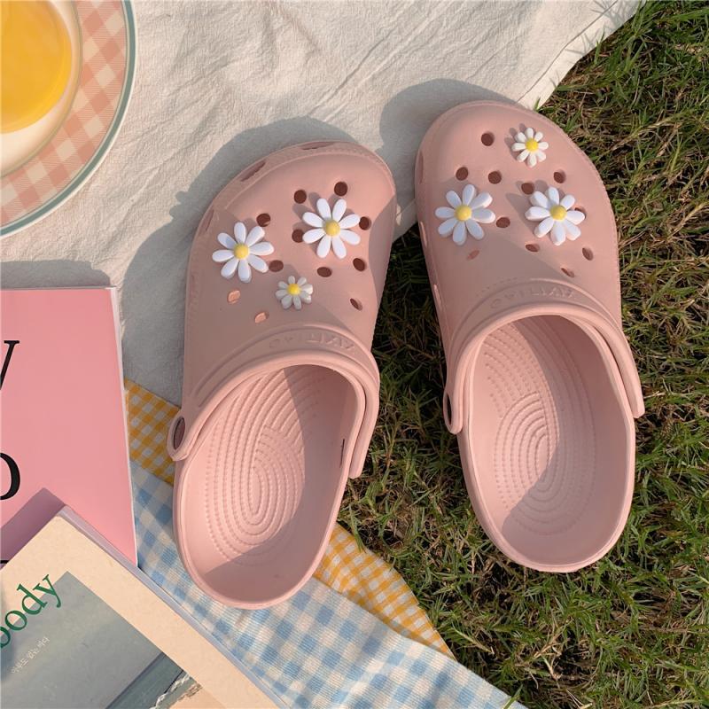 Sandals And Slippers For Men And Women Summer Hole Shoes