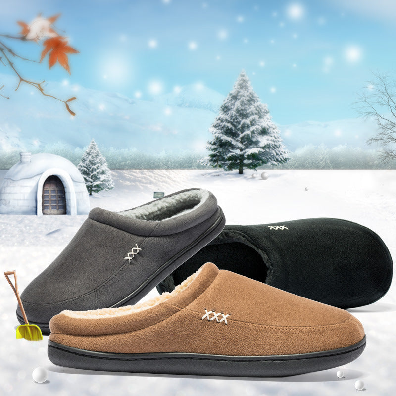 Warm Winter Men Casual Slippers. For Home & Bathroom. Soft Warming Footwear.