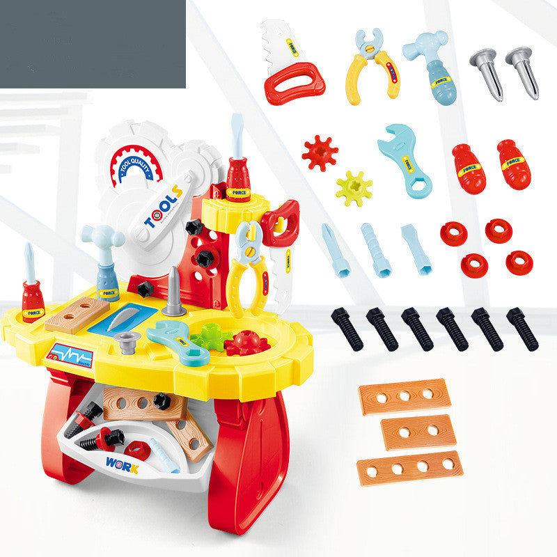 Table Puzzle Disassembly Play House Baby Electric Screw