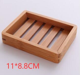 Bamboo and wood drain soap box soap dish