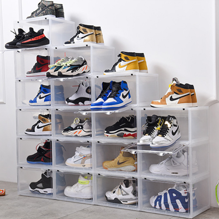 High-top shoe storage box