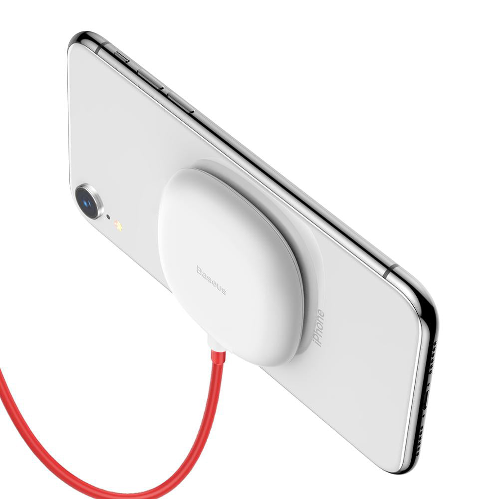 Suction cup mobile wireless charger
