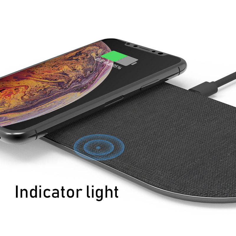 2-in-1 10W wireless charger