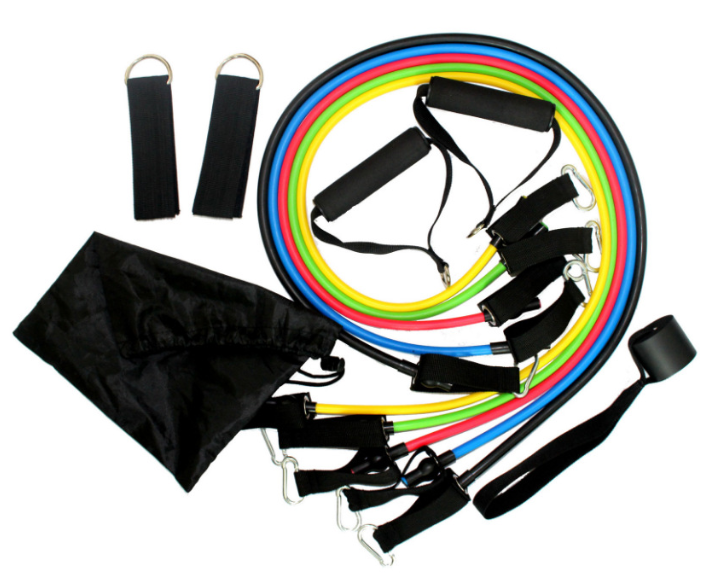 11-piece suit fitness rally pull sports rope tool