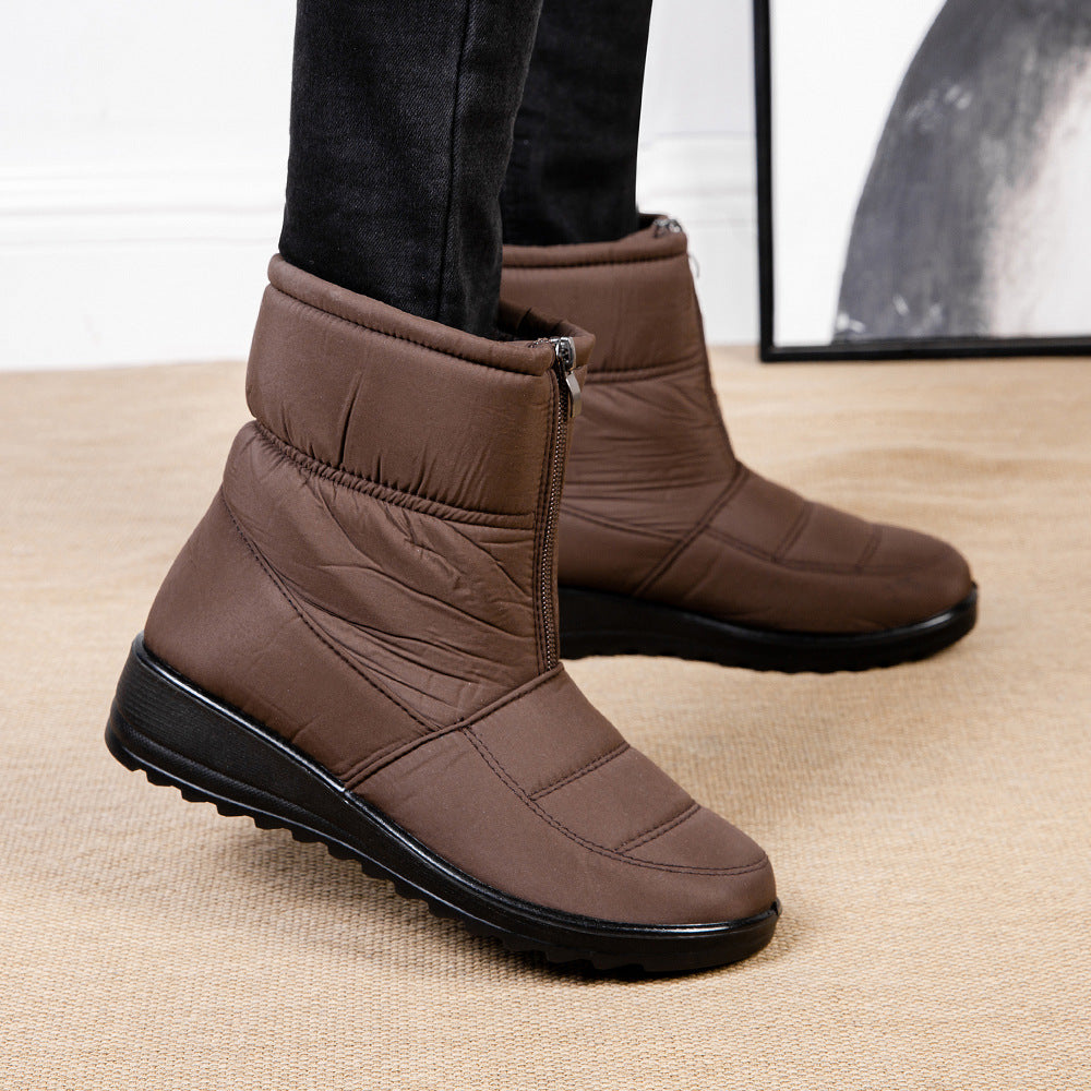 Winter Snow Boots For Women Warm Plush Platform Boots Shoes