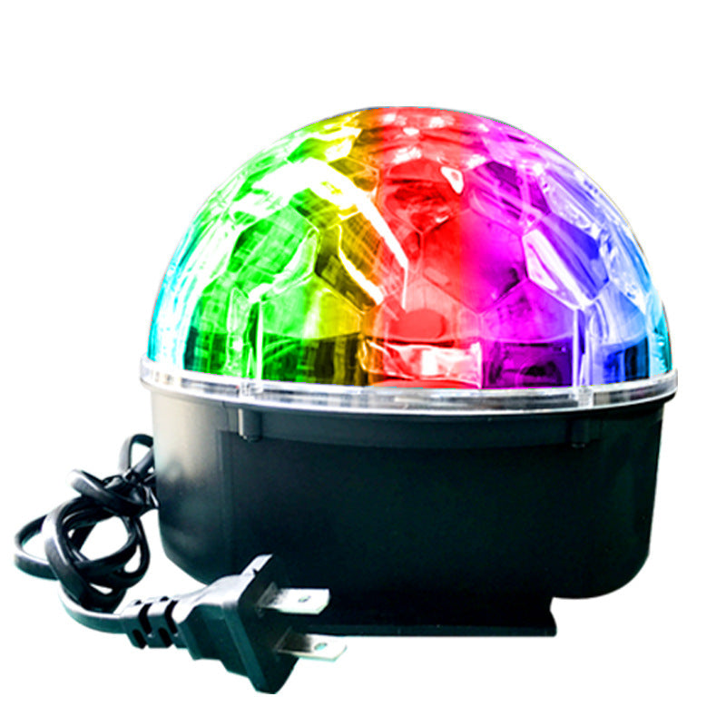 Nine color crystal magic ball light led laser light