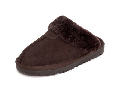 Winter warm non-slip slippers