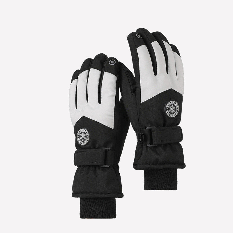 Windproof Outdoor Thickened Sports Warm Gloves For Men And Women