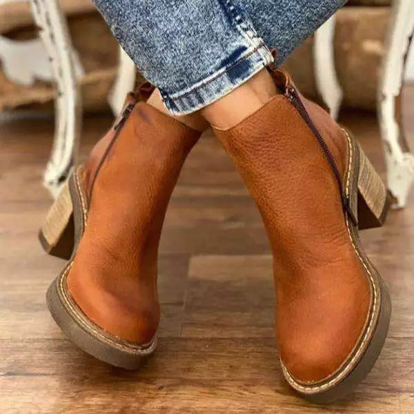 Women's Leather Boots