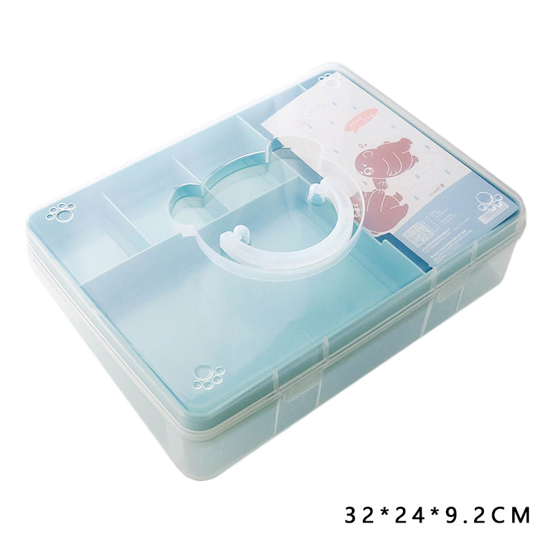 Multifunctional Large Capacity Transparent Storage Box