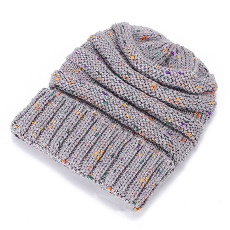 Knitted Woolen Hats For Men And Women In Winter